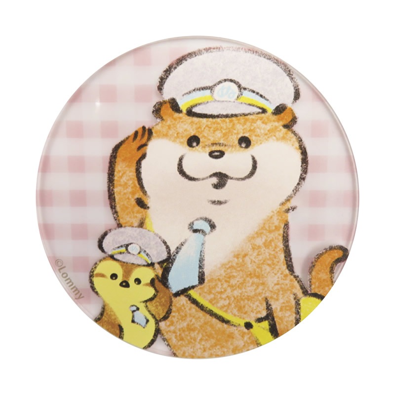 可愛い嘘のカワウソ アクリルコースター けいれい | ぬんぬん