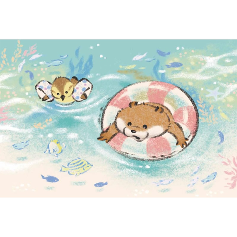 可愛い嘘のカワウソ 22点 ポストカード 可愛い嘘のカワウソポストカードブック | 書籍 | 可愛い嘘の