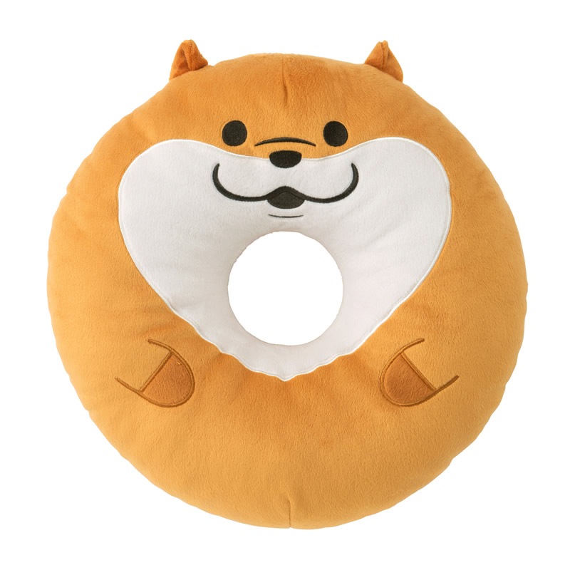 新品 可愛い嘘のカワウソ 大きなお顔クッション 可愛い嘘のカワウソ」ドーム型フェイスクッション登場