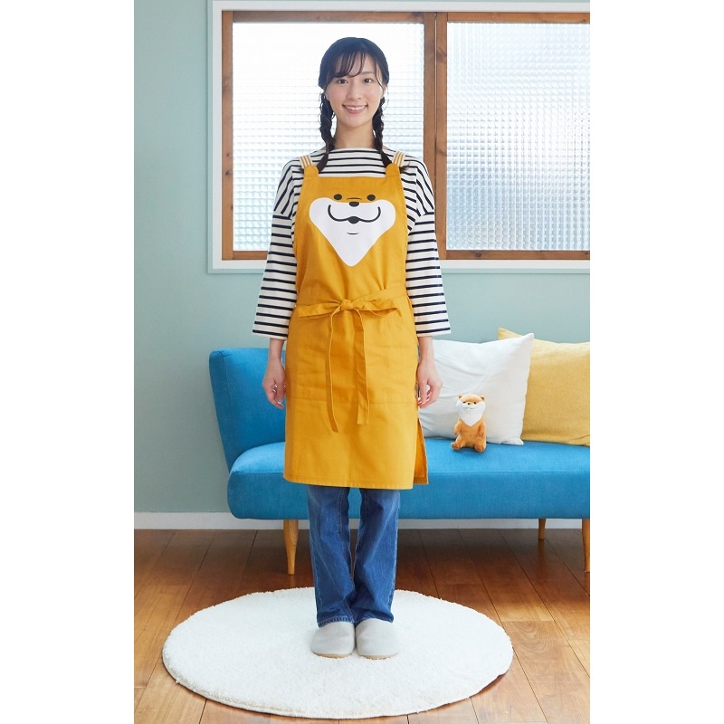 可愛い嘘のカワウソ ユニセックスエプロン 商品で探す キッチン 可愛い嘘のカワウソ 公式グッズ