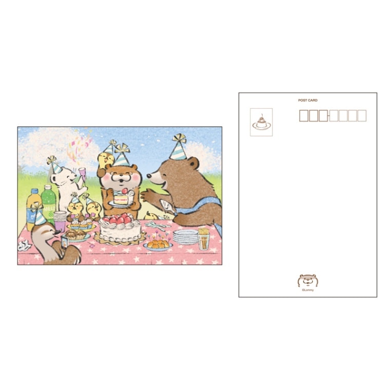 可愛い嘘のカワウソ ポストカード(お誕生日) | すべての商品 | 可愛い
