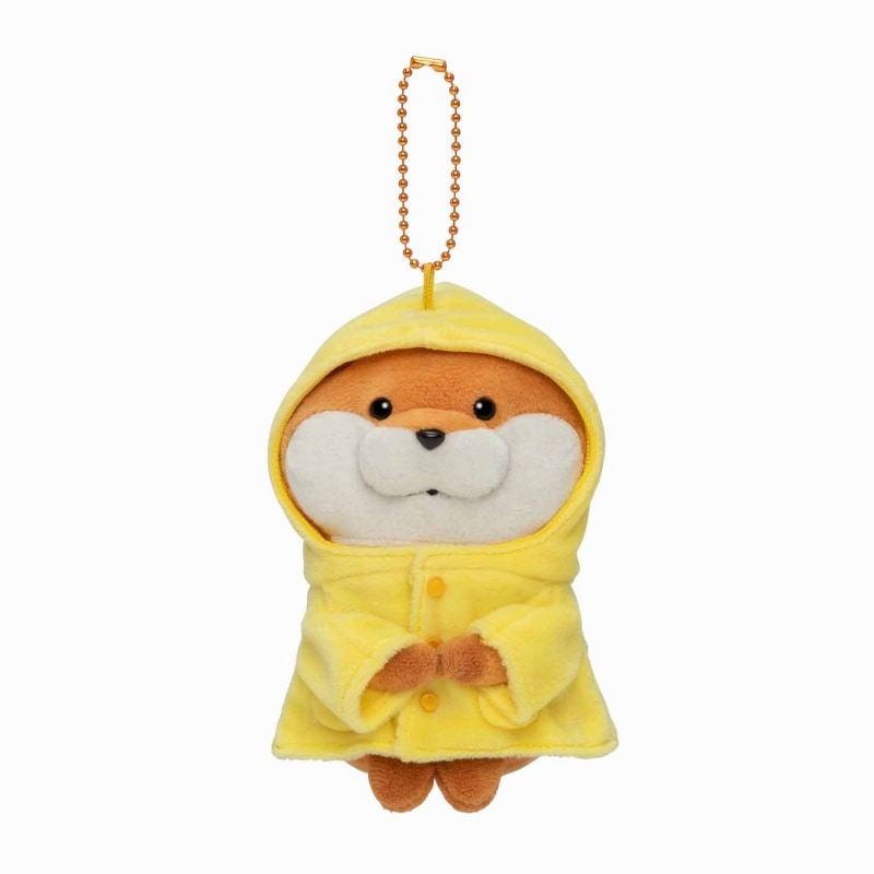 可愛い嘘のカワウソ 雨ガッパなまるころんマスコット 商品で探す ぬいぐるみ 可愛い嘘のカワウソ 公式グッズ