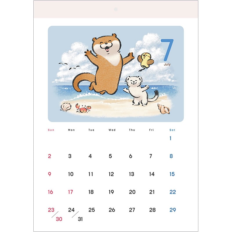 可愛い嘘のカワウソ カレンダー2023 | 商品で探す,文房具 | 可愛い嘘の