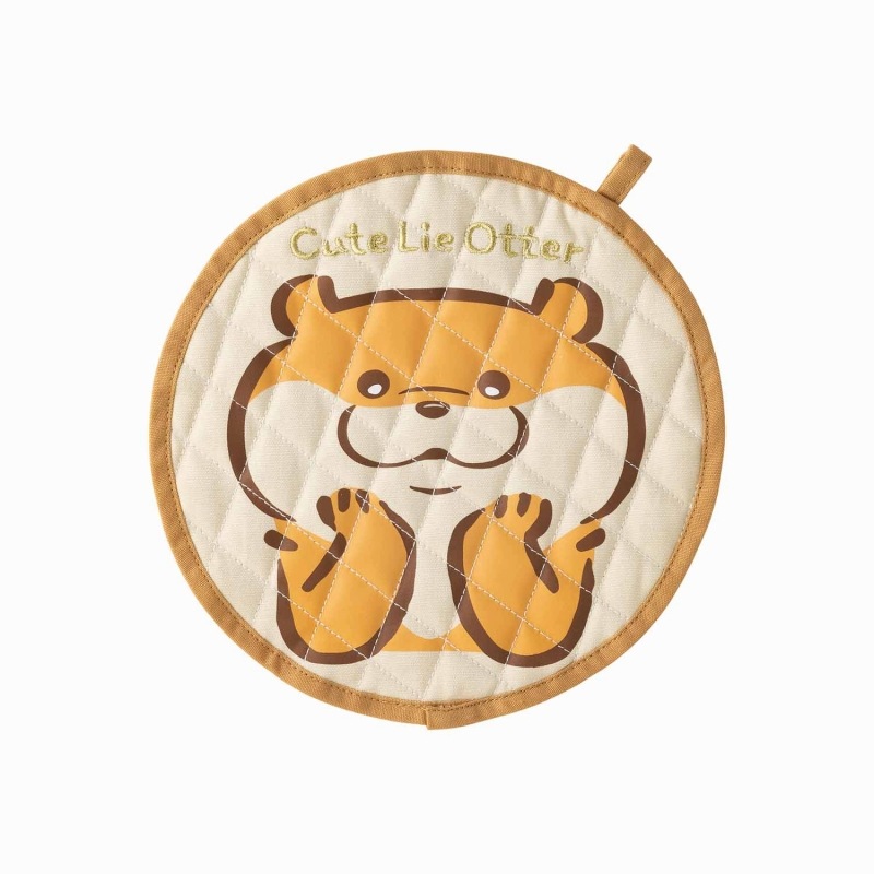 可愛い嘘のカワウソ 鍋敷き | 商品で探す,キッチン | 可愛い嘘の