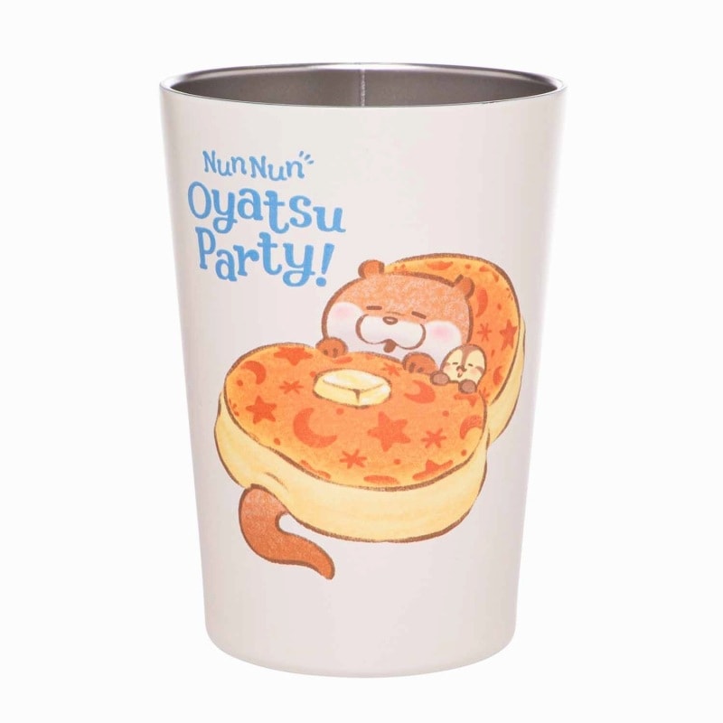 可愛い嘘のカワウソ ぬんぬんおやつParty！ 保冷・保温タンブラー