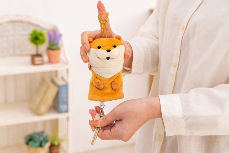 可愛い嘘のカワウソ キーリールマスコット | 商品で探す,ぬいぐるみ