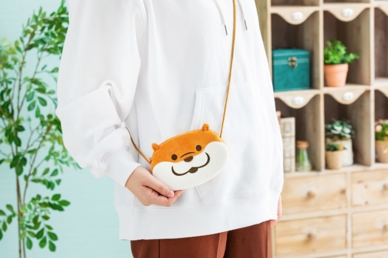 可愛い嘘のカワウソ おかおネックパース | 商品で探す,バッグ・ポーチ