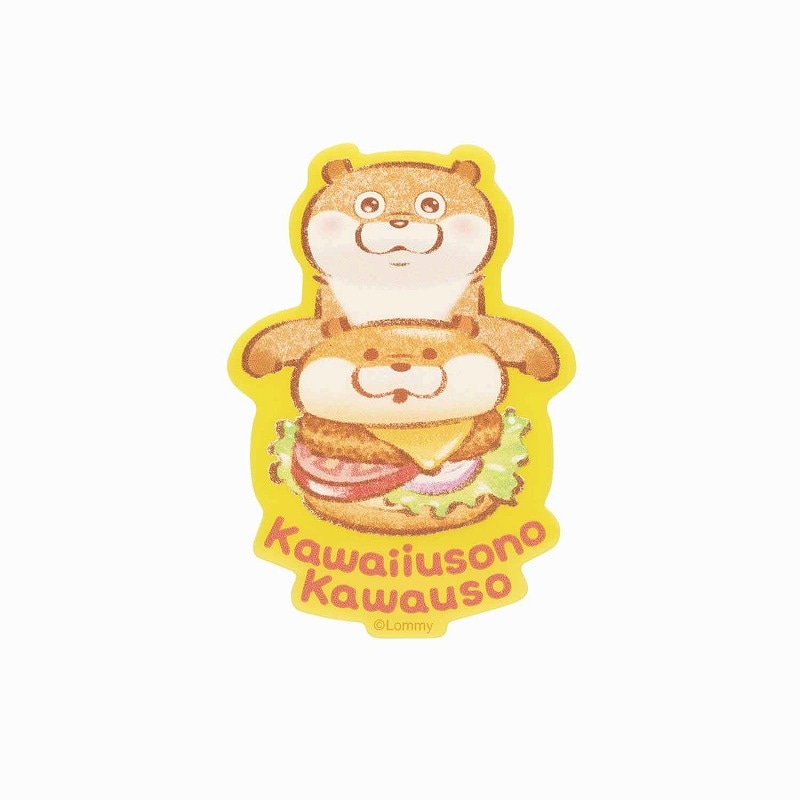 可愛い嘘のカワウソ ぬんぬんParty！カフェ アクリルバッジ | 商品で