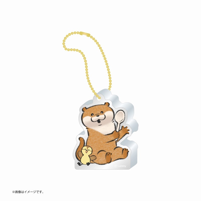 可愛い嘘のカワウソ ぬんぬんParty！カフェ アクリルブロック