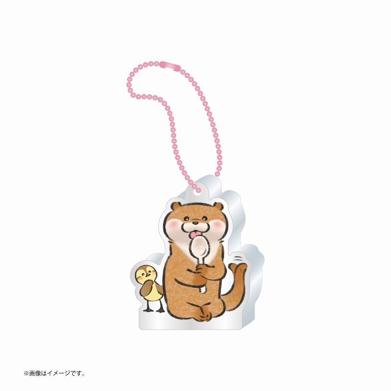 可愛い嘘のカワウソ ぬんぬんParty！カフェ アクリルブロック