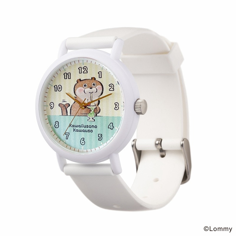 可愛い嘘のカワウソ フレグランスウォッチKAORUーもぐもぐ