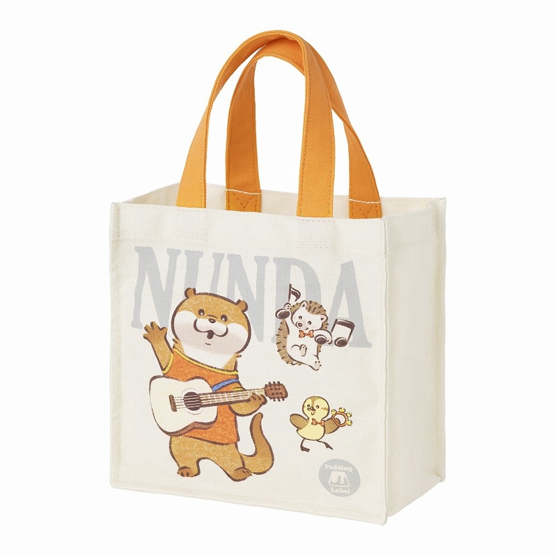 可愛い嘘のカワウソ ぬんぬんレコード スクエアマルチサブバッグ