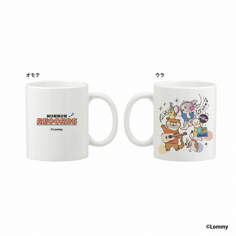 可愛い嘘のカワウソ ぬんぬんレコード マグカップ | すべての商品