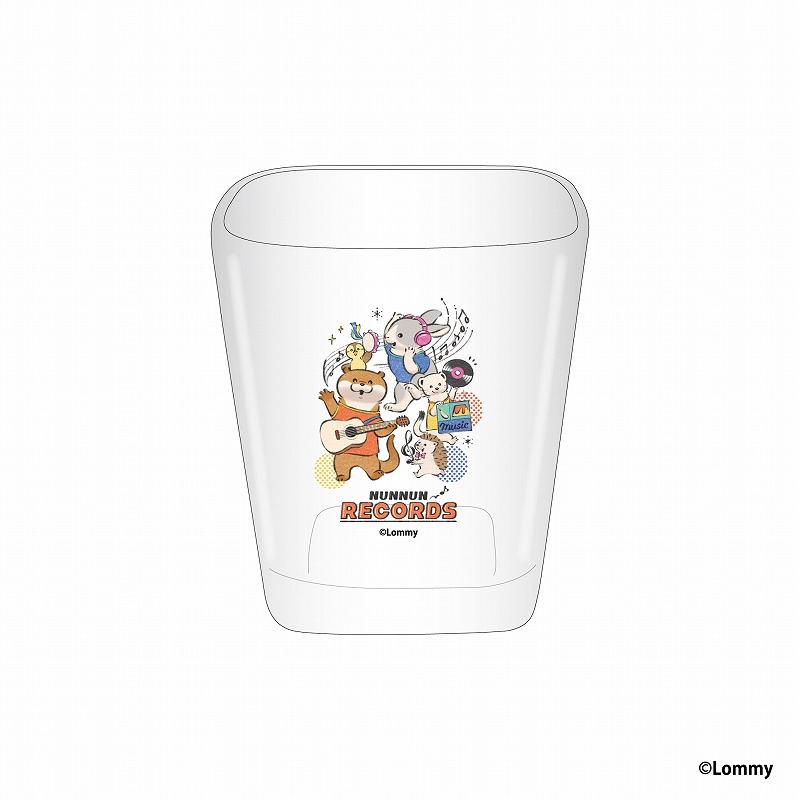 可愛い嘘のカワウソ ぬんぬんレコード スクエアタンブラー | すべての