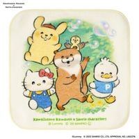 可愛い嘘のカワウソ アクリル壁掛け時計 可愛い嘘のカワウソ アクリル壁掛け時計 仲間といっしょ