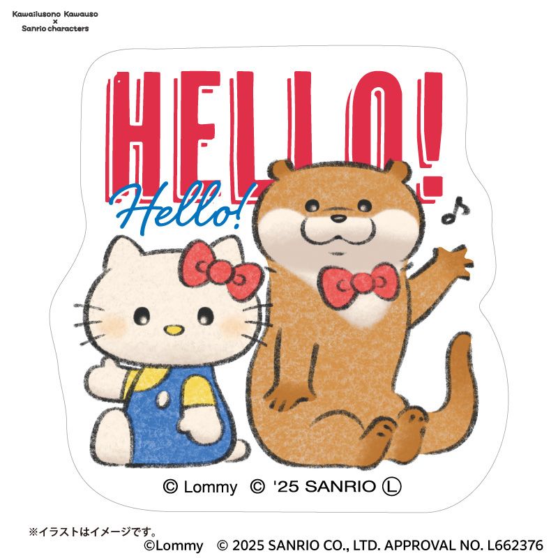 �İ������Υ��復���ߥ���ꥪ����饯������ ���ޥۤ�Ž��륵�����Υ��ƥå��� (Hello!)