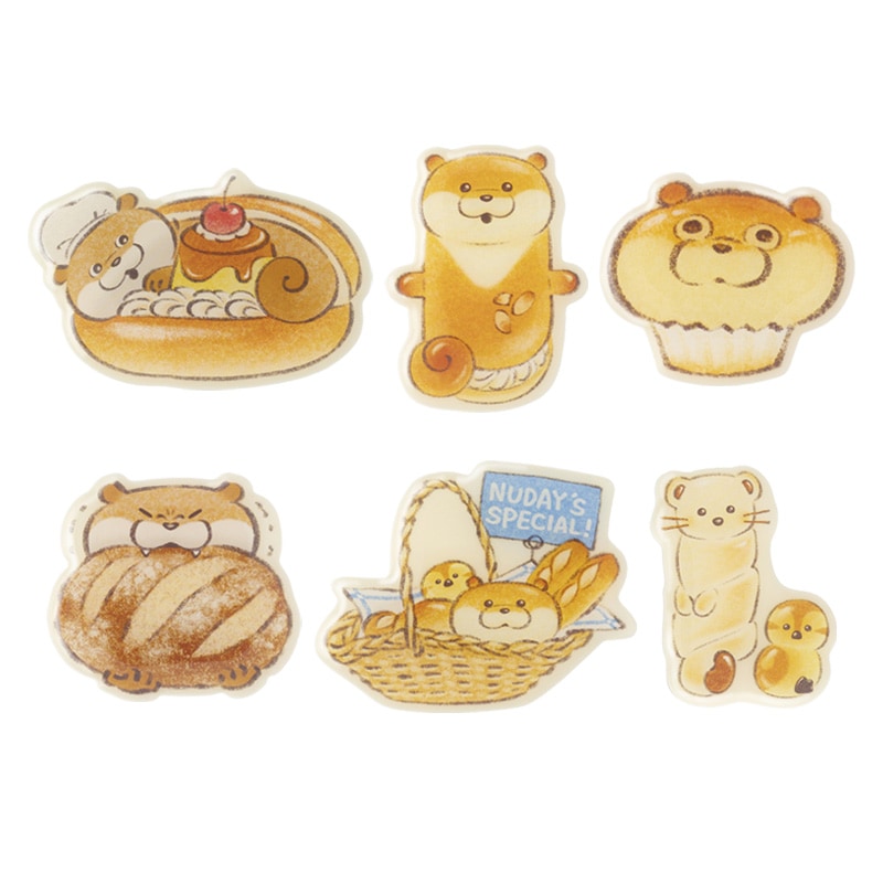 可愛い嘘のカワウソ ぬんぬんベーカリー トレーディングぷっくり