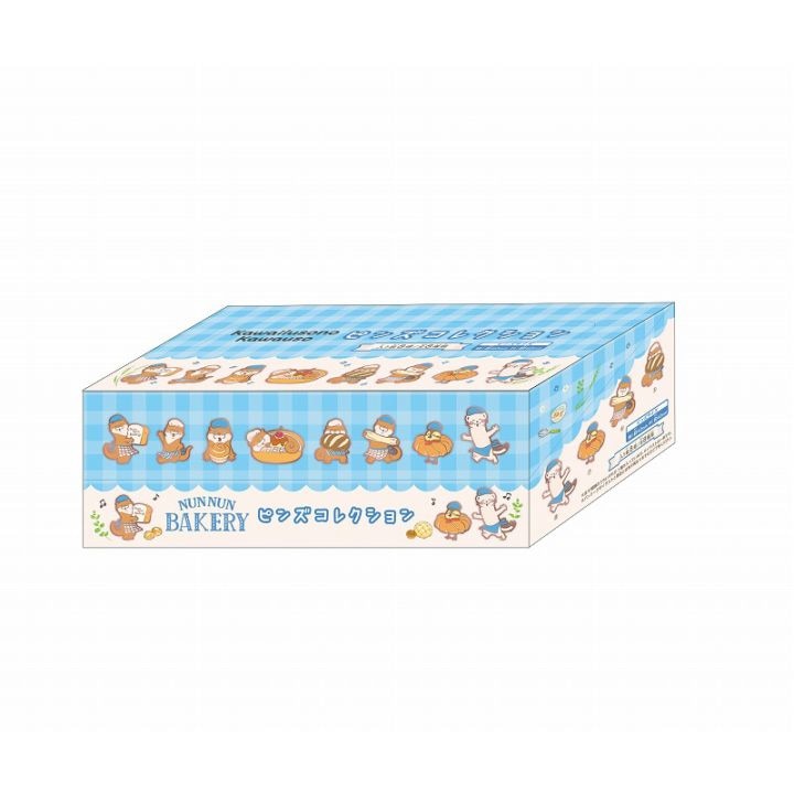 可愛い嘘のカワウソ ぬんぬんベーカリー ピンズコレクション(全8種