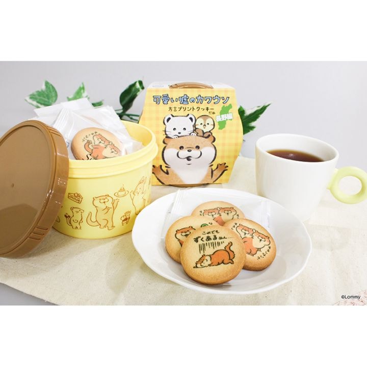 カワウソ様 リクエスト 2点 まとめ商品 可愛い嘘のカワウソ 方言プリントクッキーだぬ (長野編) | すべての