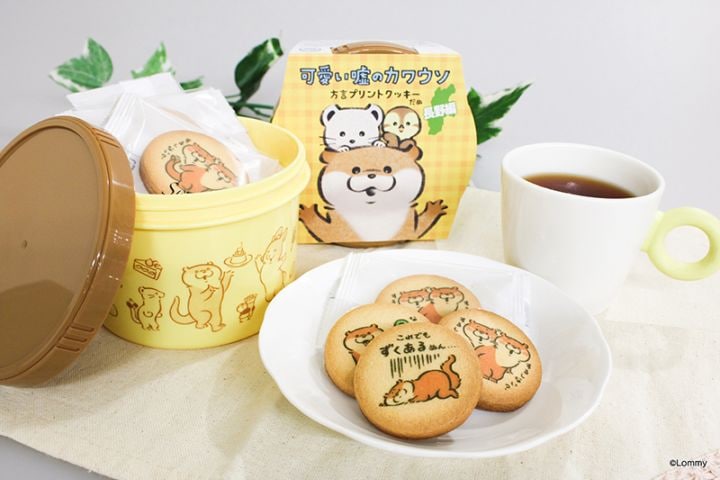 可愛い嘘のカワウソ 方言プリントクッキーだぬ (長野編) | すべての