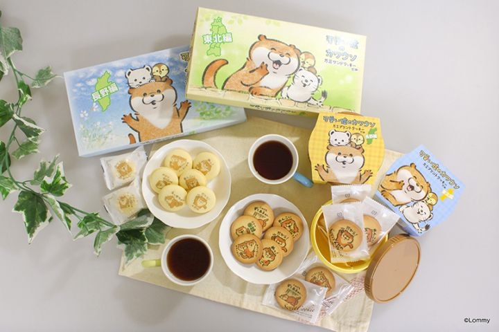 可愛い嘘のカワウソ 方言プリントクッキーだぬ (東北編) | すべての