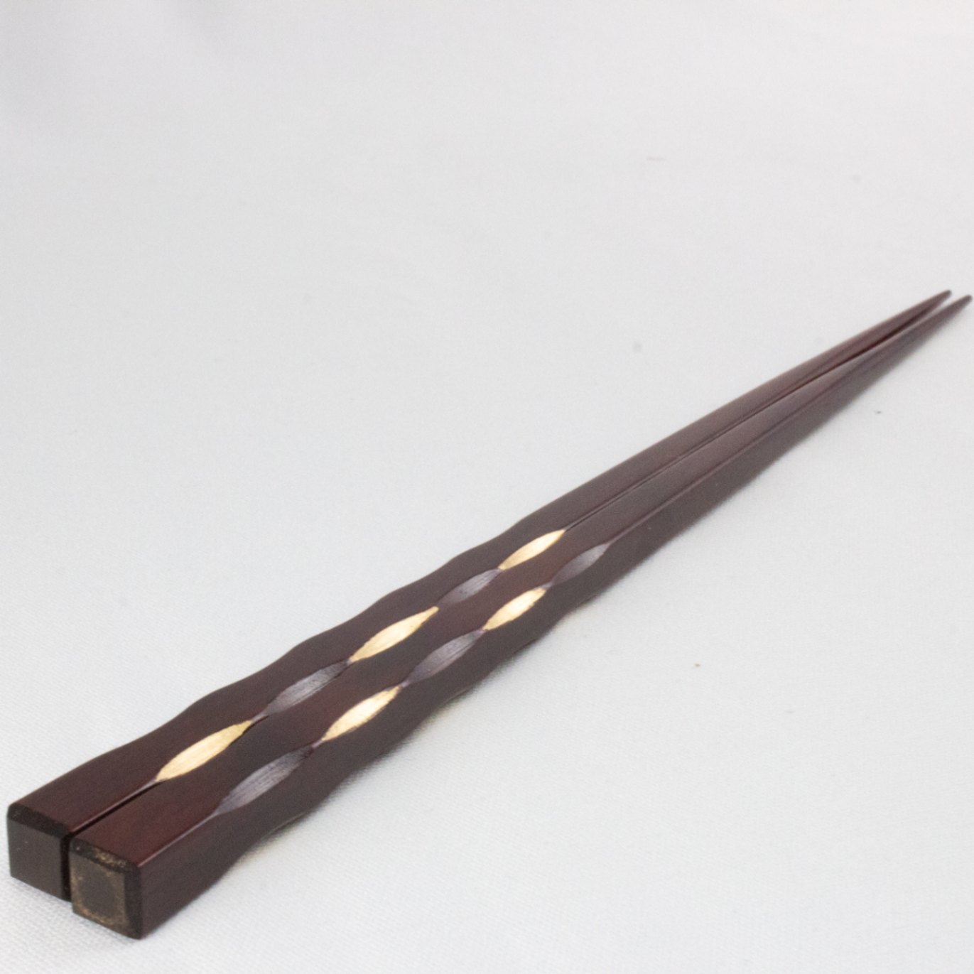 漆伊達彫 中 21.0cm