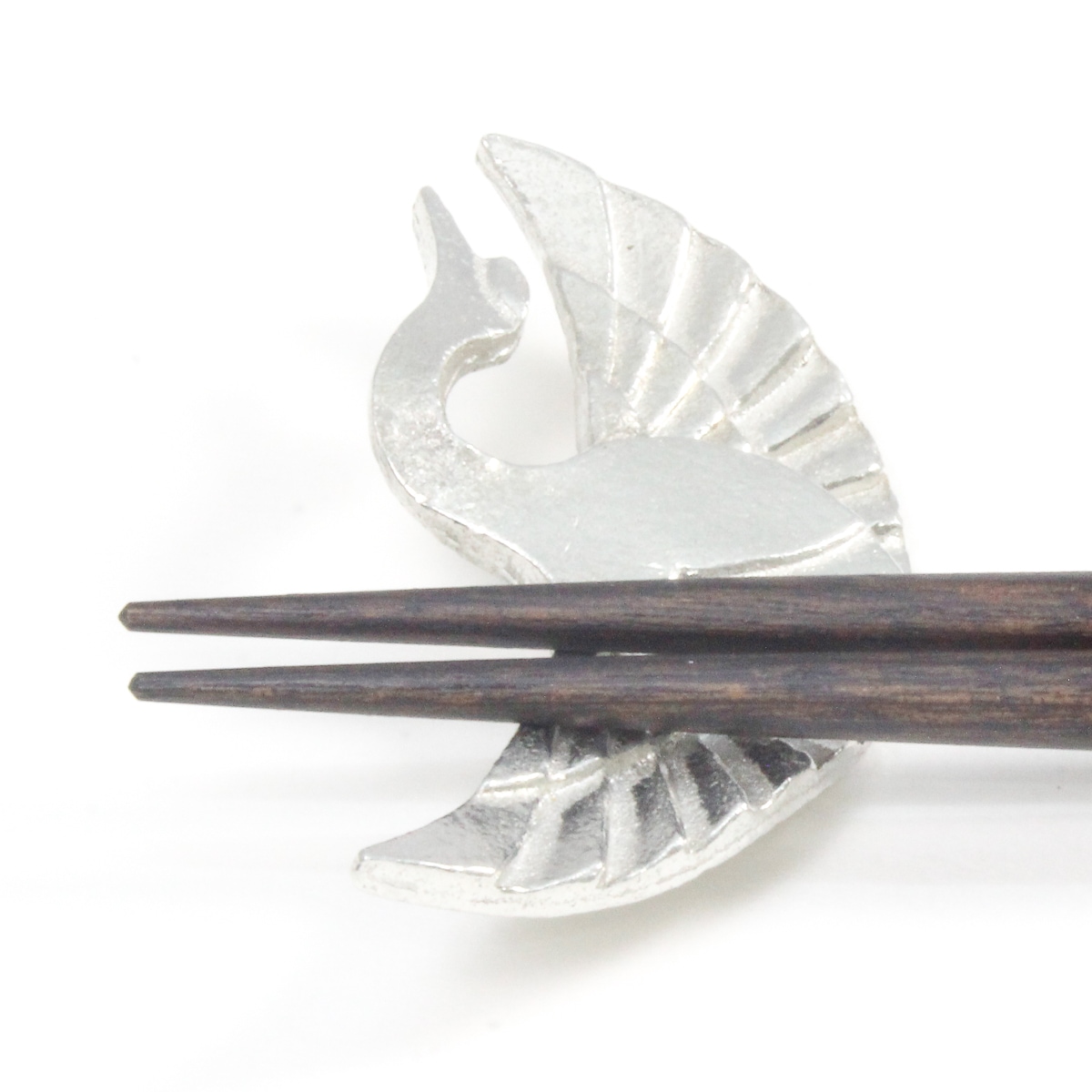 匠技　亀甲六角　夫婦　鶴亀錫製箸置付きギフト