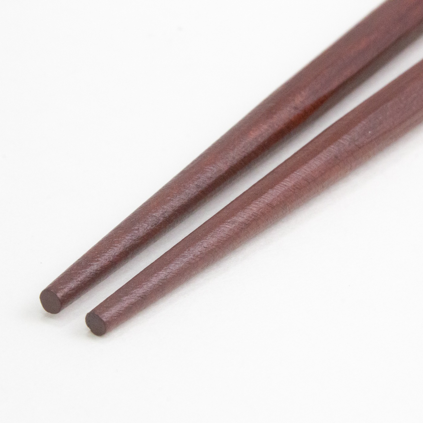 男の箸　漆八角紫檀　23.5cm