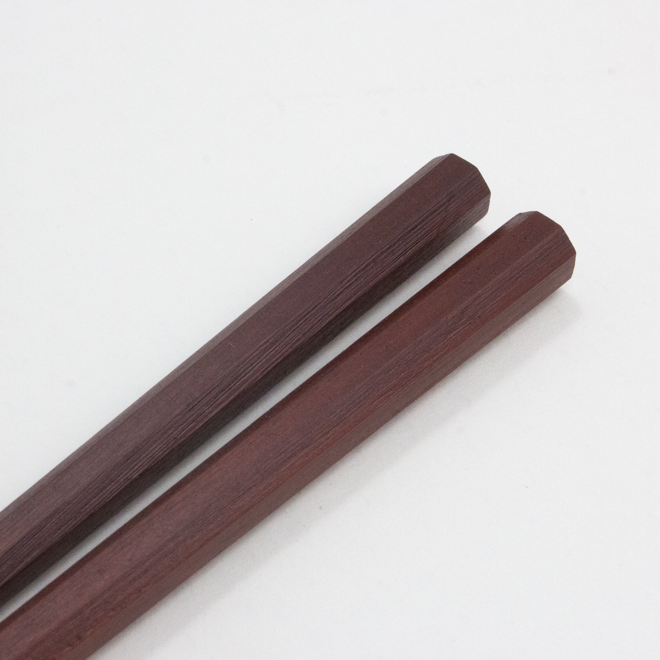 漆八角紫檀　中　20.5cm