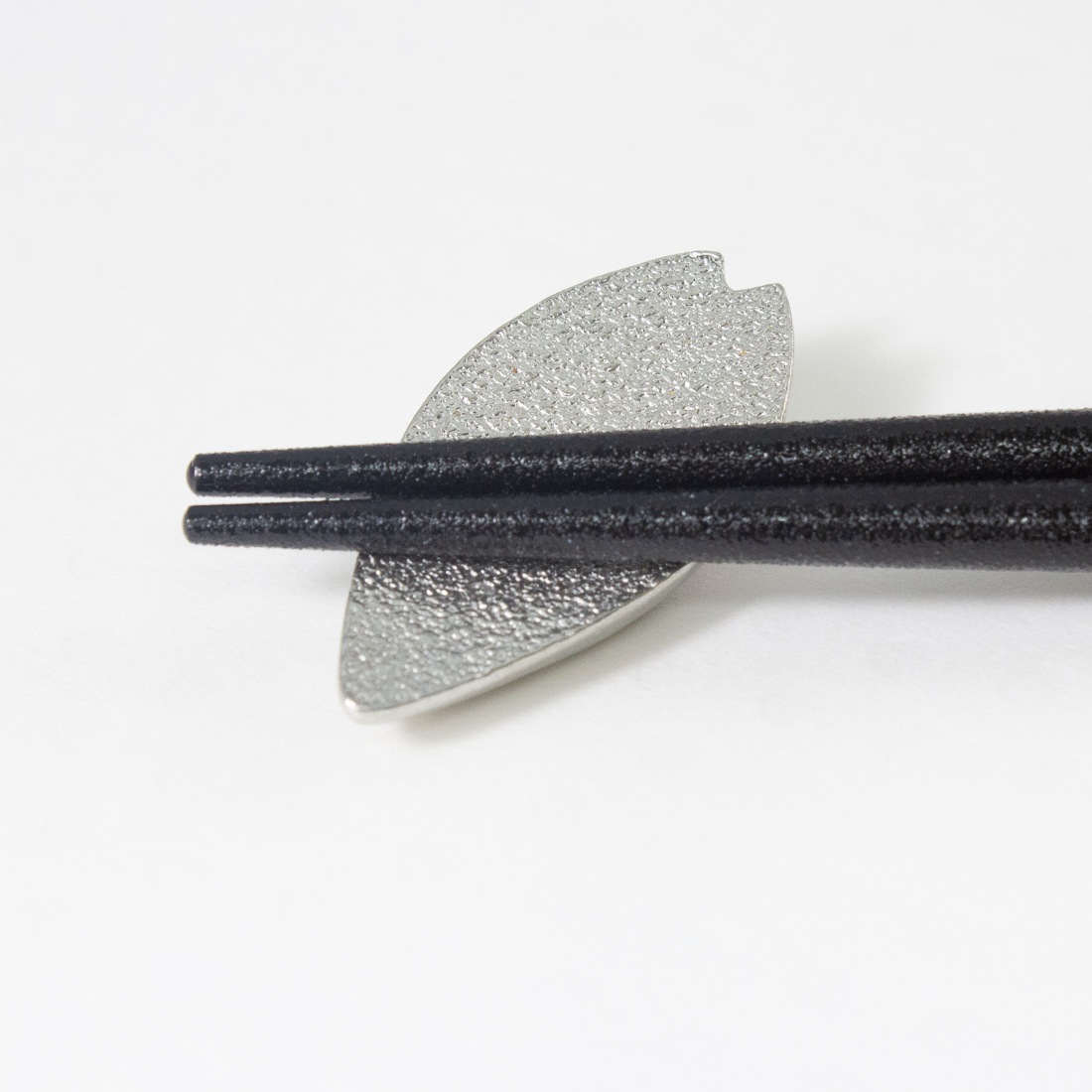 食洗寄木彩市松　夫婦　さくら錫製箸置付きギフト