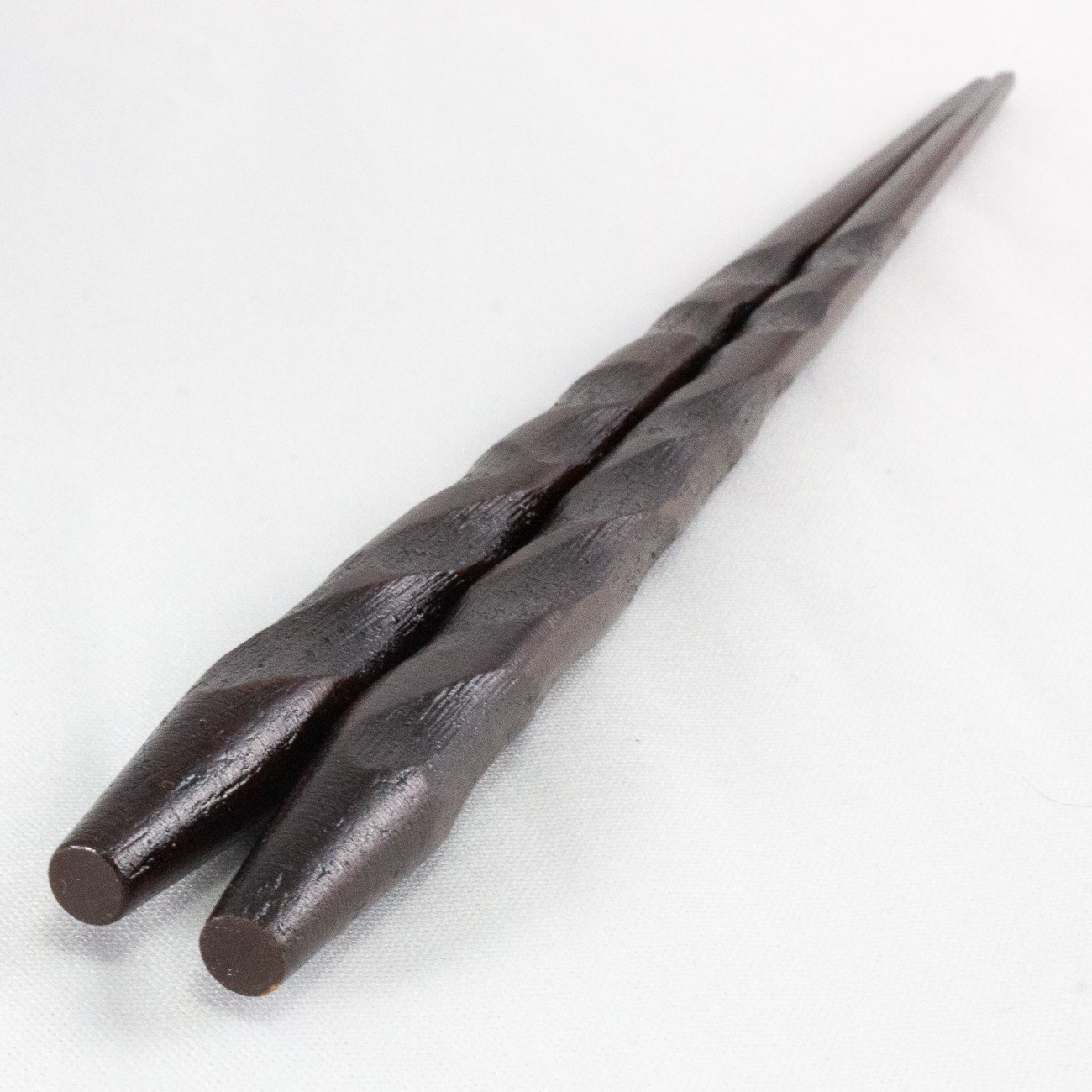 男の箸 漆けずり鉄木 23.5cm