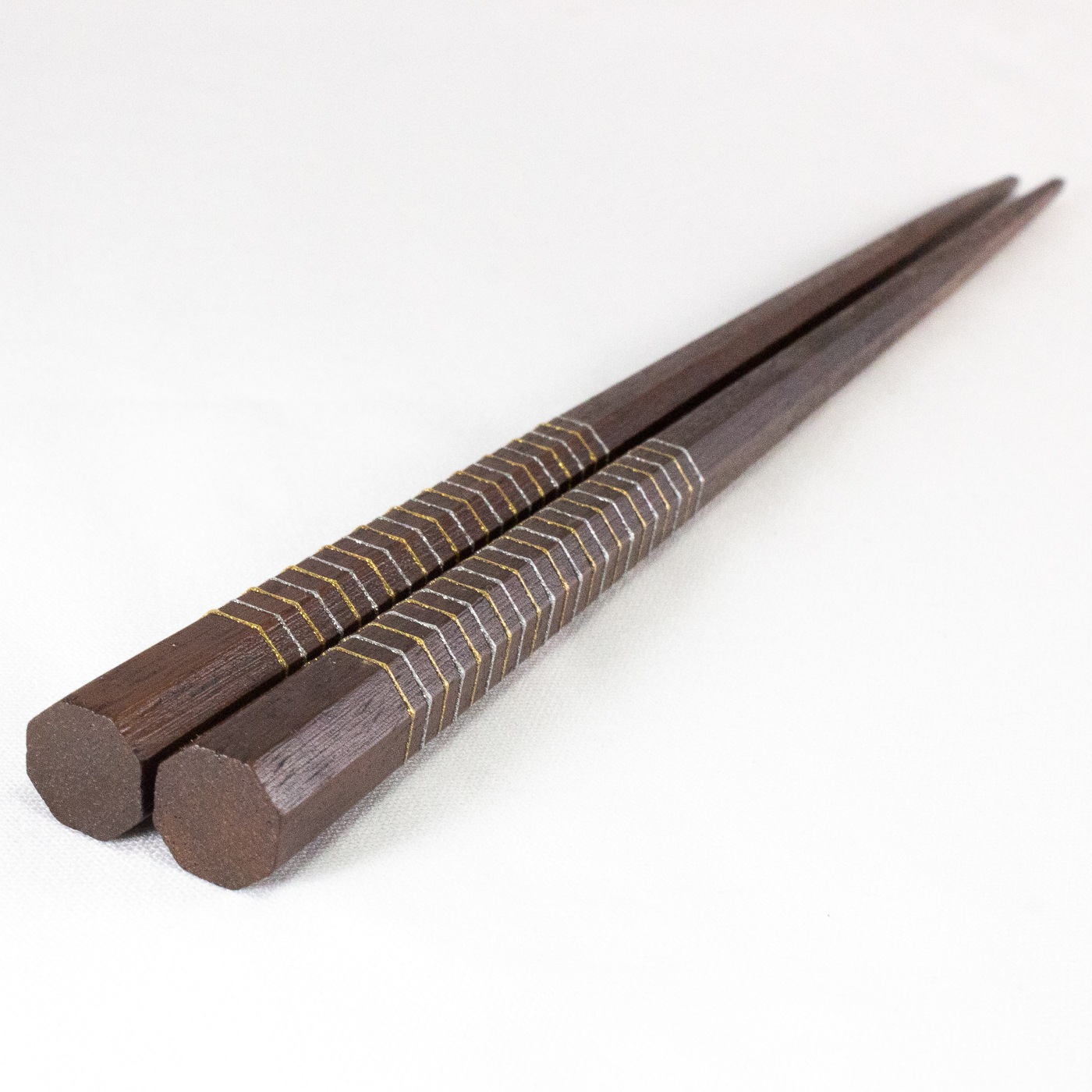 男の箸　八角糸巻　23.5cm