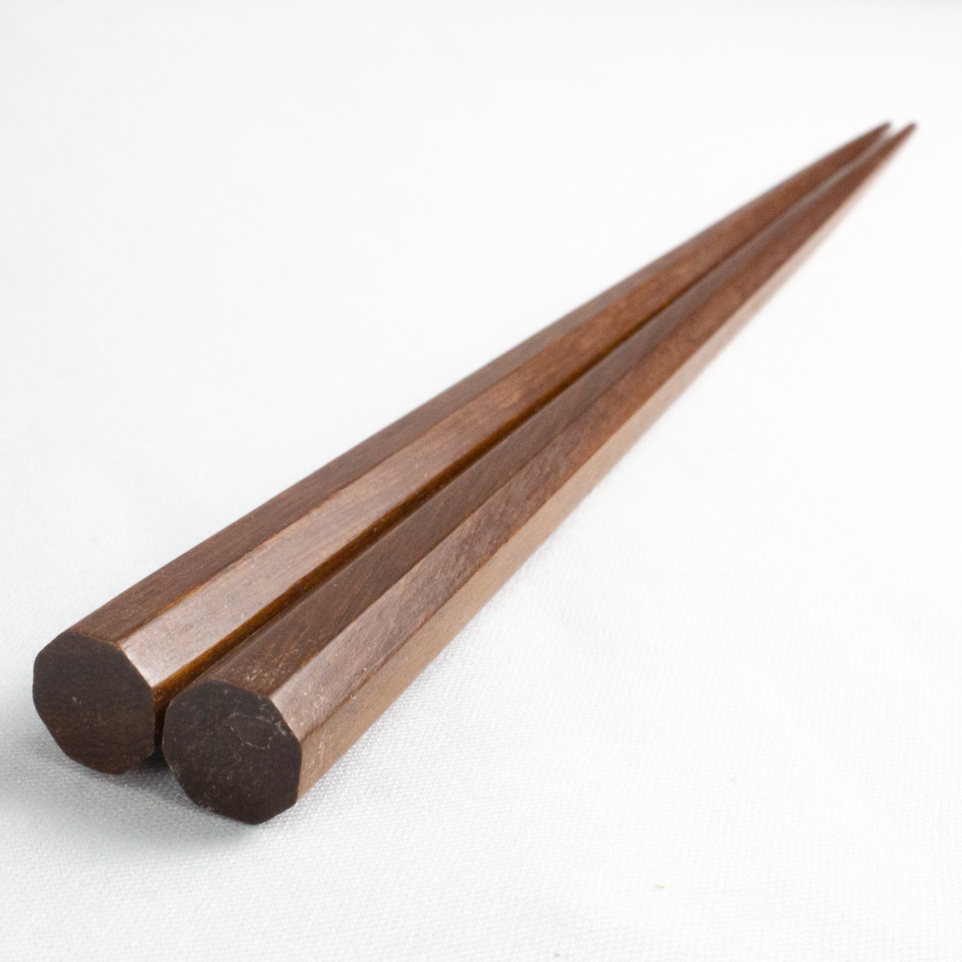 男の箸 ろう磨き八角鉄木 23.5cm