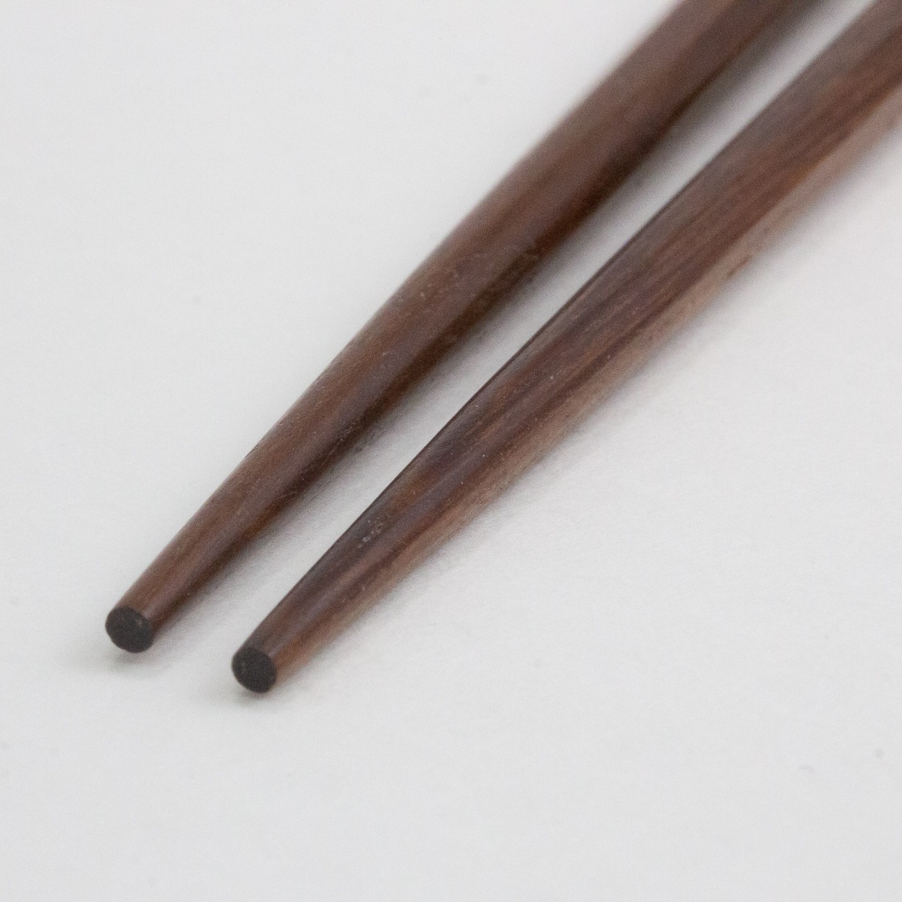 男の箸 ろう磨き八角鉄木 23.5cm