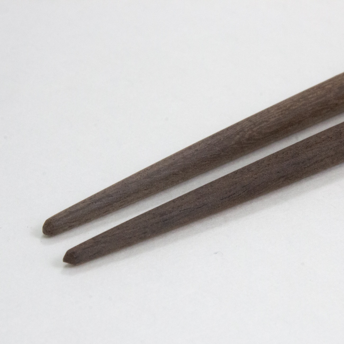 ろう磨きけずり黒檀　大　23.5cm