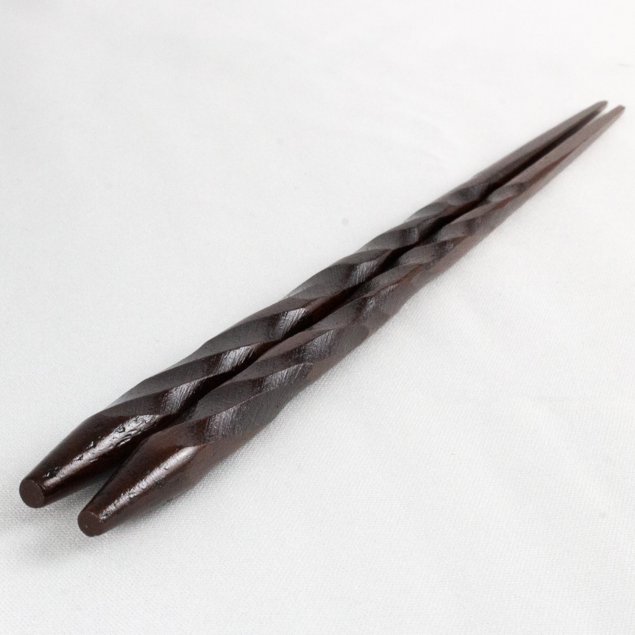 漆けずり鉄木　中　20.5cm