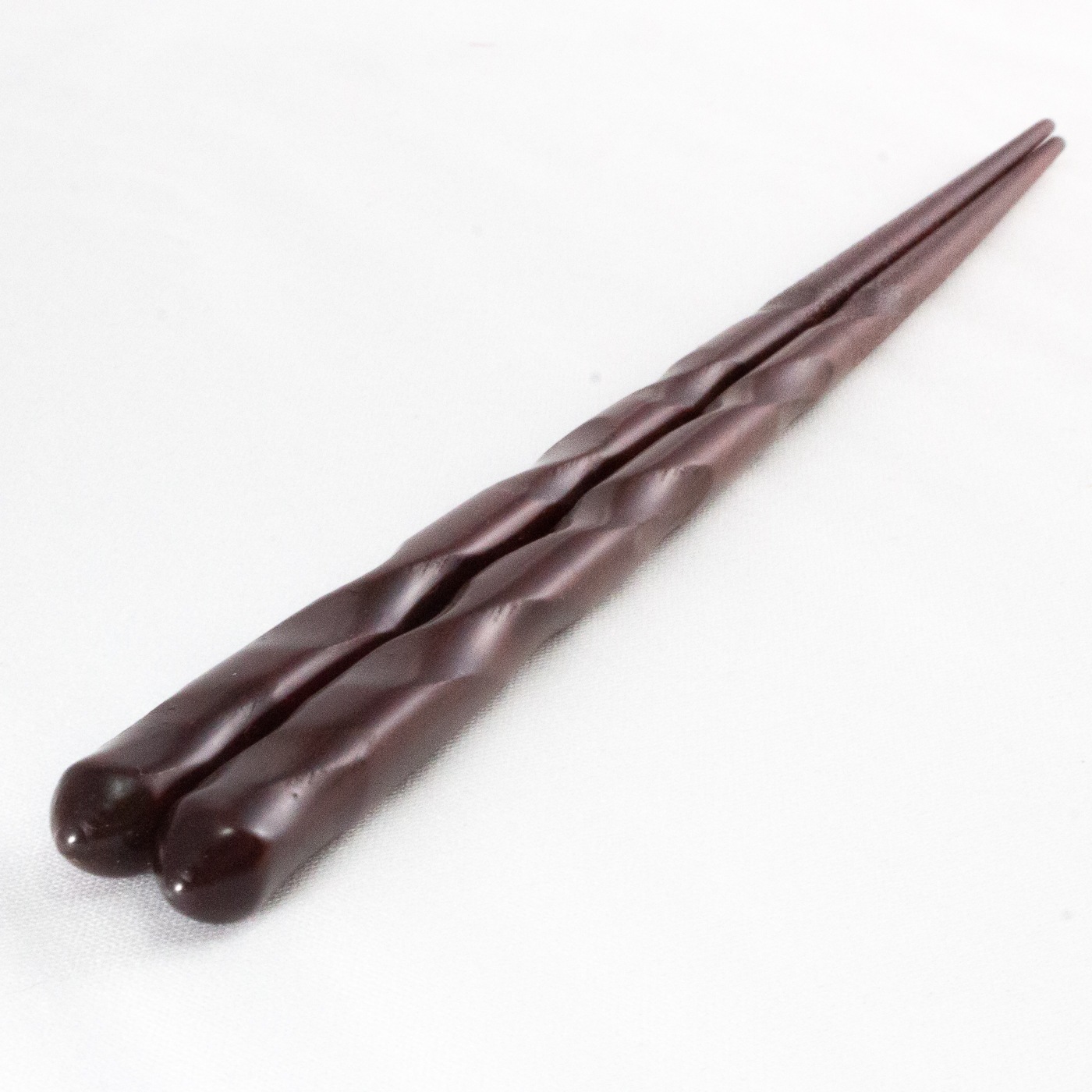 食洗けずり紫檀　中　20.5cm