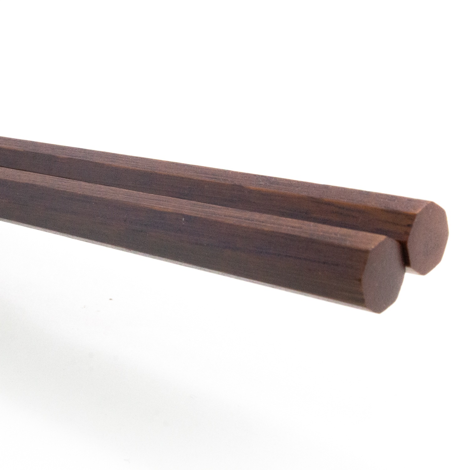 八角鉄木六回塗　大　23.5cm