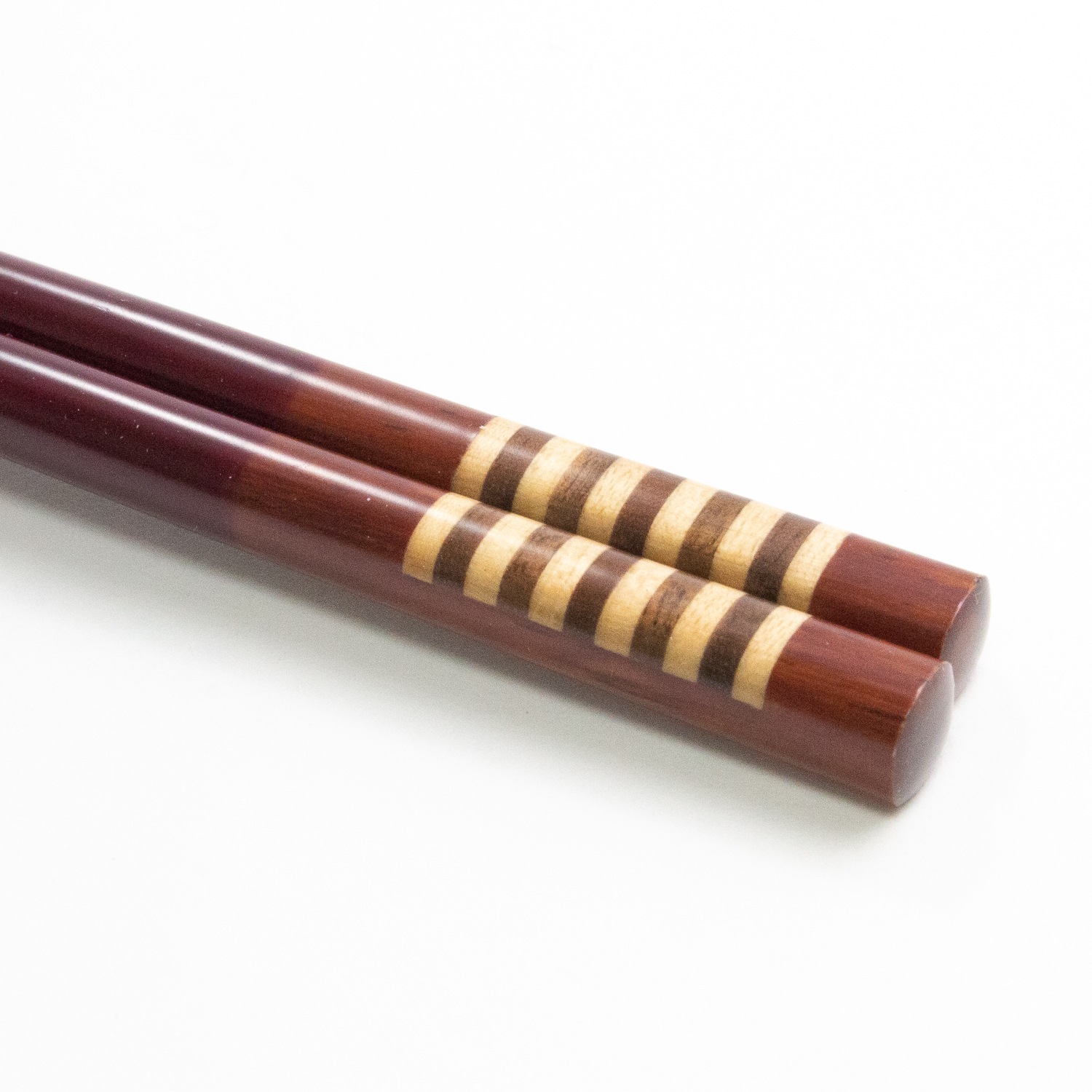 寄木紫檀　大　23.5cm