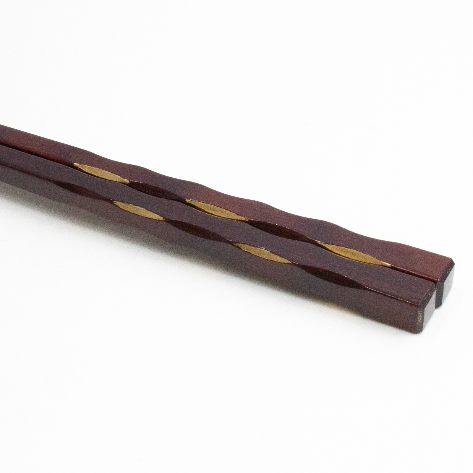 漆伊達彫　中　21.0cm