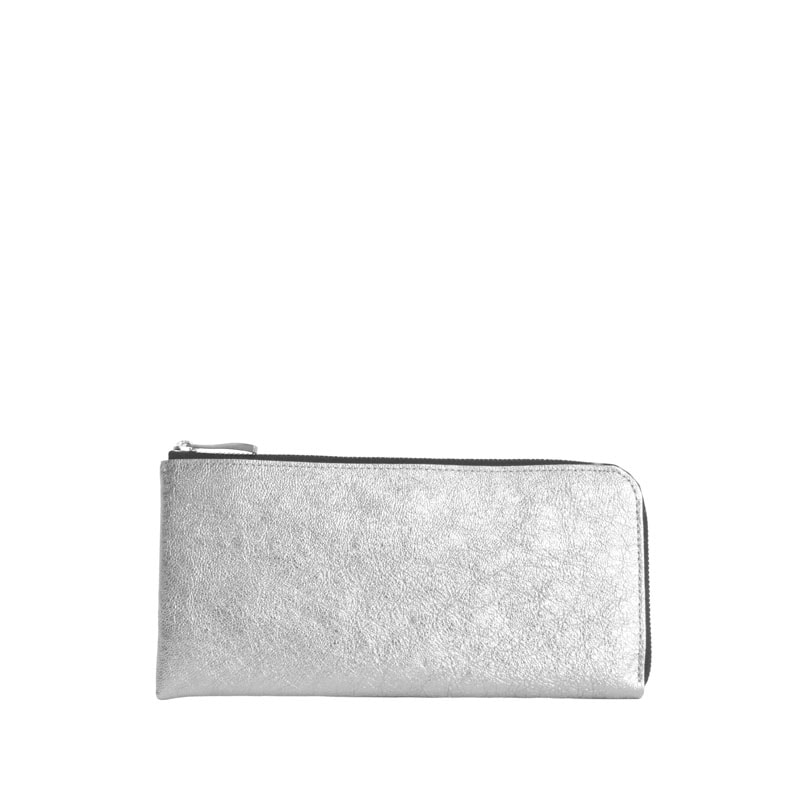 新品未使用　箱付き　kawa-kawa　カワカワ　口金財布〈ピラミッド〉シルバー 新品未使用 箱付き kawa-kawa カワカワ 口金財布〈ピラミッド