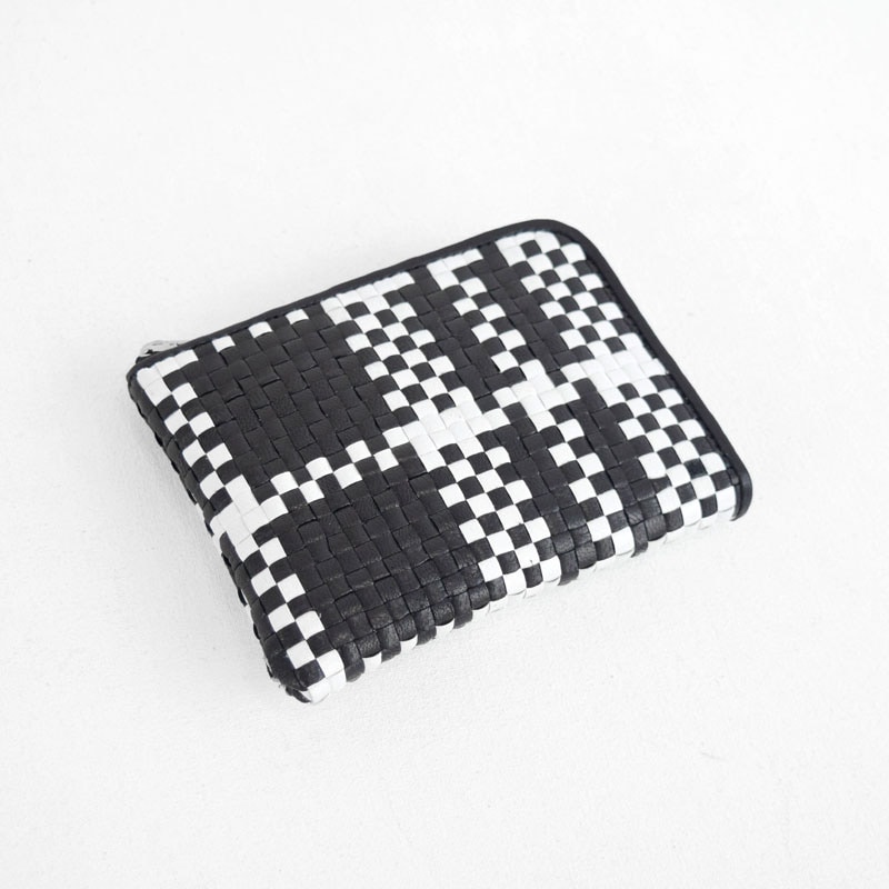 【L字ファスナーミニ財布】黒　kawa-kawa カワカワ BK)再入荷しました【super soft】L字ファスナーミニ財布 | ミニ財布