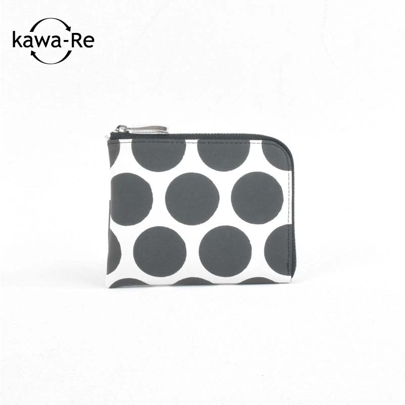 美品】kawa-kawa NO1239 リングミニ財布 グレー 【公式通販】