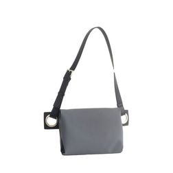 Newリリース【rubber-cho gray】hatomeボディバッグMサイズ