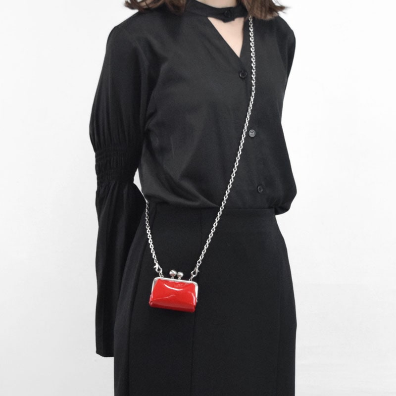 Newリリース【s enamel】口金マイクロポシェット | ポシェット