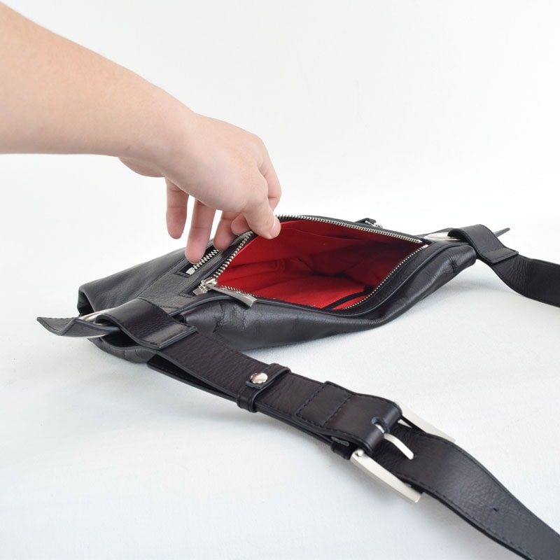 kawa-Re】hatomeボディバッグMサイズ(1234BK) | すべて