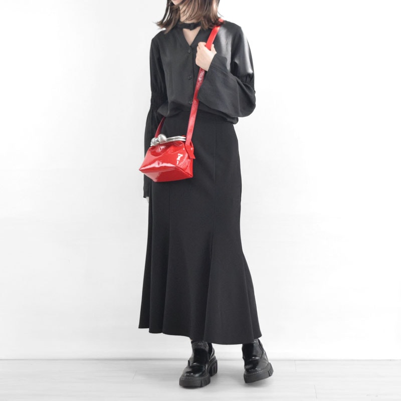 すぽっと Newリリース【s enamel】口金スクエアポシェットSサイズ | ポシェット