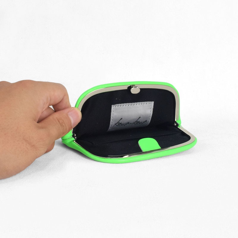 未使用級 kawakawa カワカワ ミニ財布 コンパクトウォレット 水玉 未使用級 kawakawa カワカワ ミニ財布 コンパクトウォレット