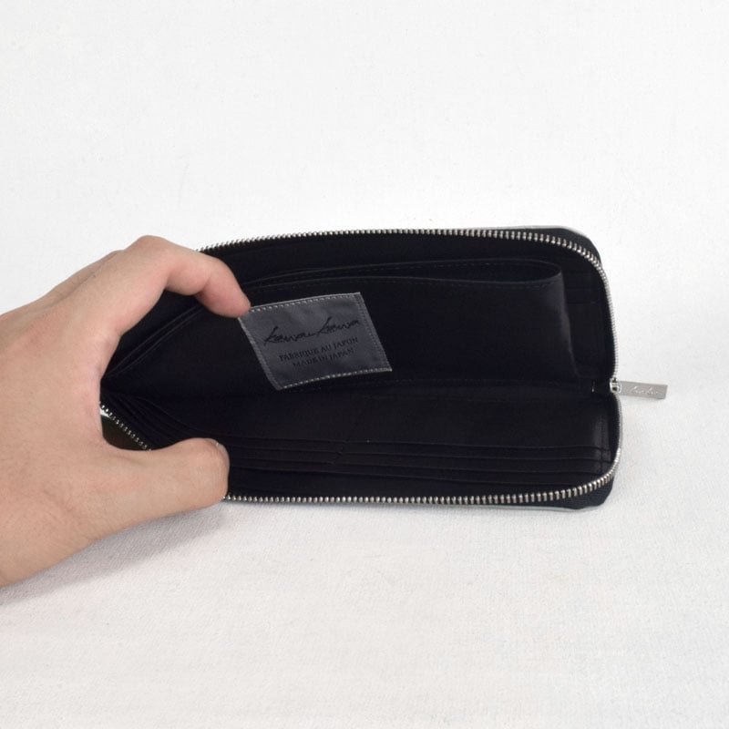 y*e様 BALENCIAGA ブラック　シワ加工レザー 長財布 y*e様 BALENCIAGA ブラック シワ加工レザー 長財布