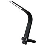 （まとめ）アイリスオーヤマ LEDデスクライト Qi充電付 黒 LDL-QLDL-B【×3セット】|照明器具・ランプ|照明